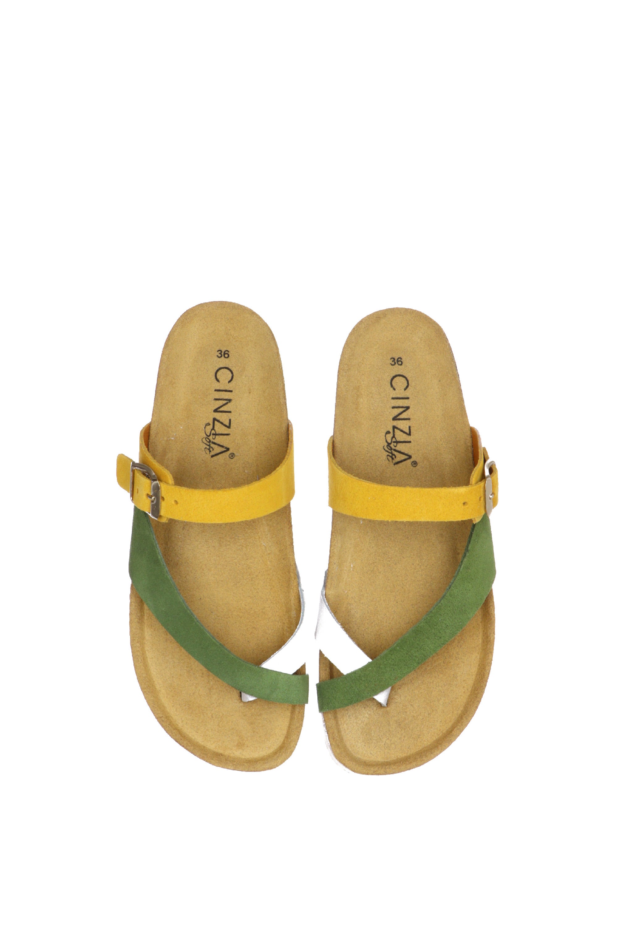 Sandalo infradito colorato Cinzia Soft