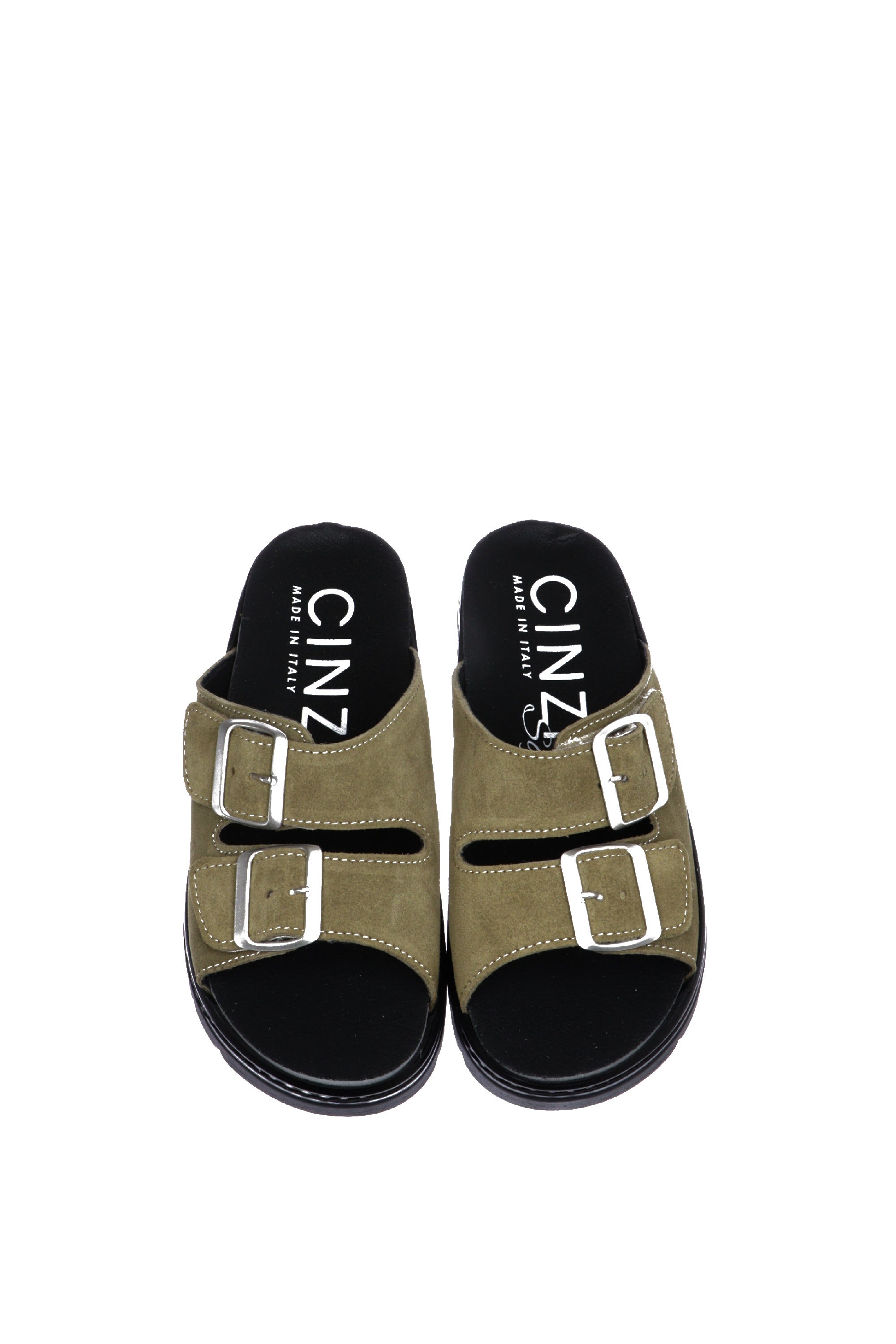 Sandalo scalzato con doppia fascia regolabile Cinzia Soft