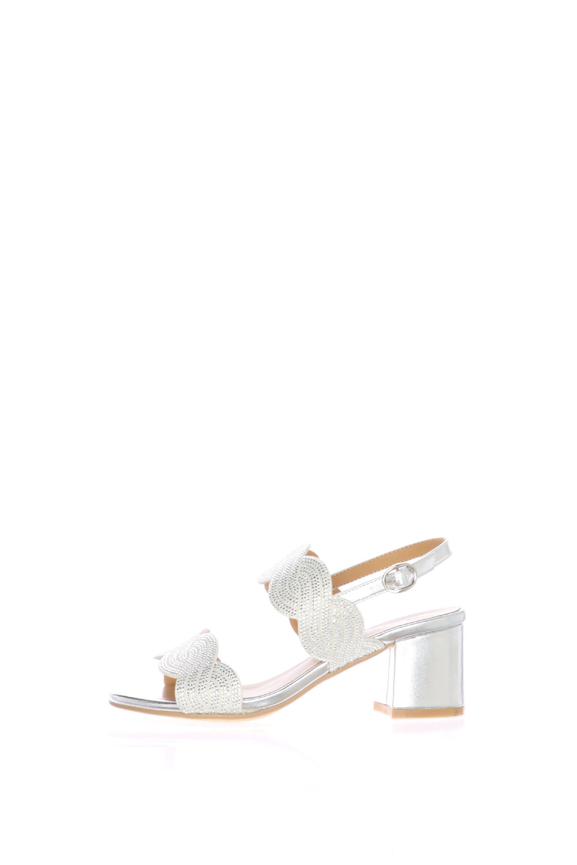 Sandalo elegante luminoso con tacco Cinzia Soft