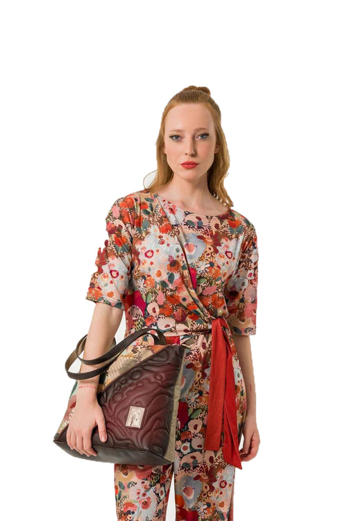 Borsa a spalla quadrata Blossom - 2