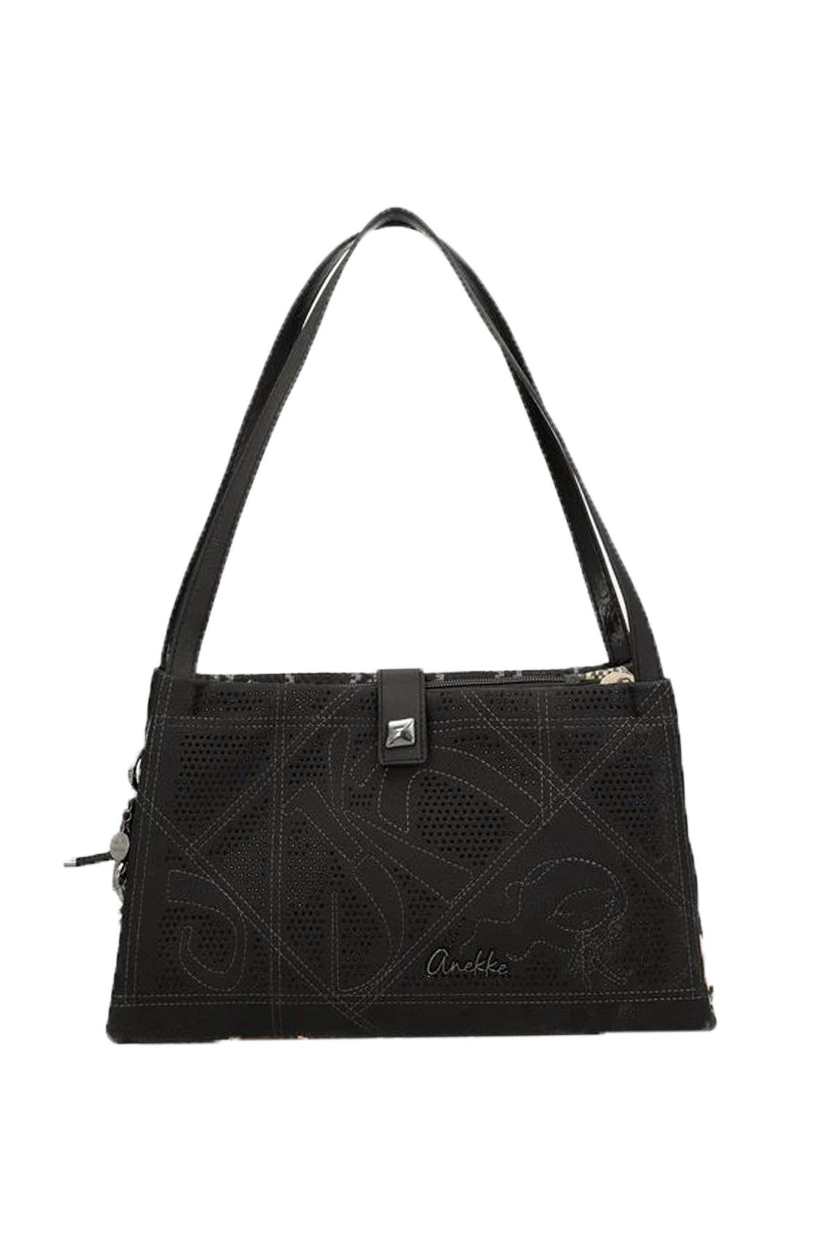 Borsa a spalla quadrata Iron