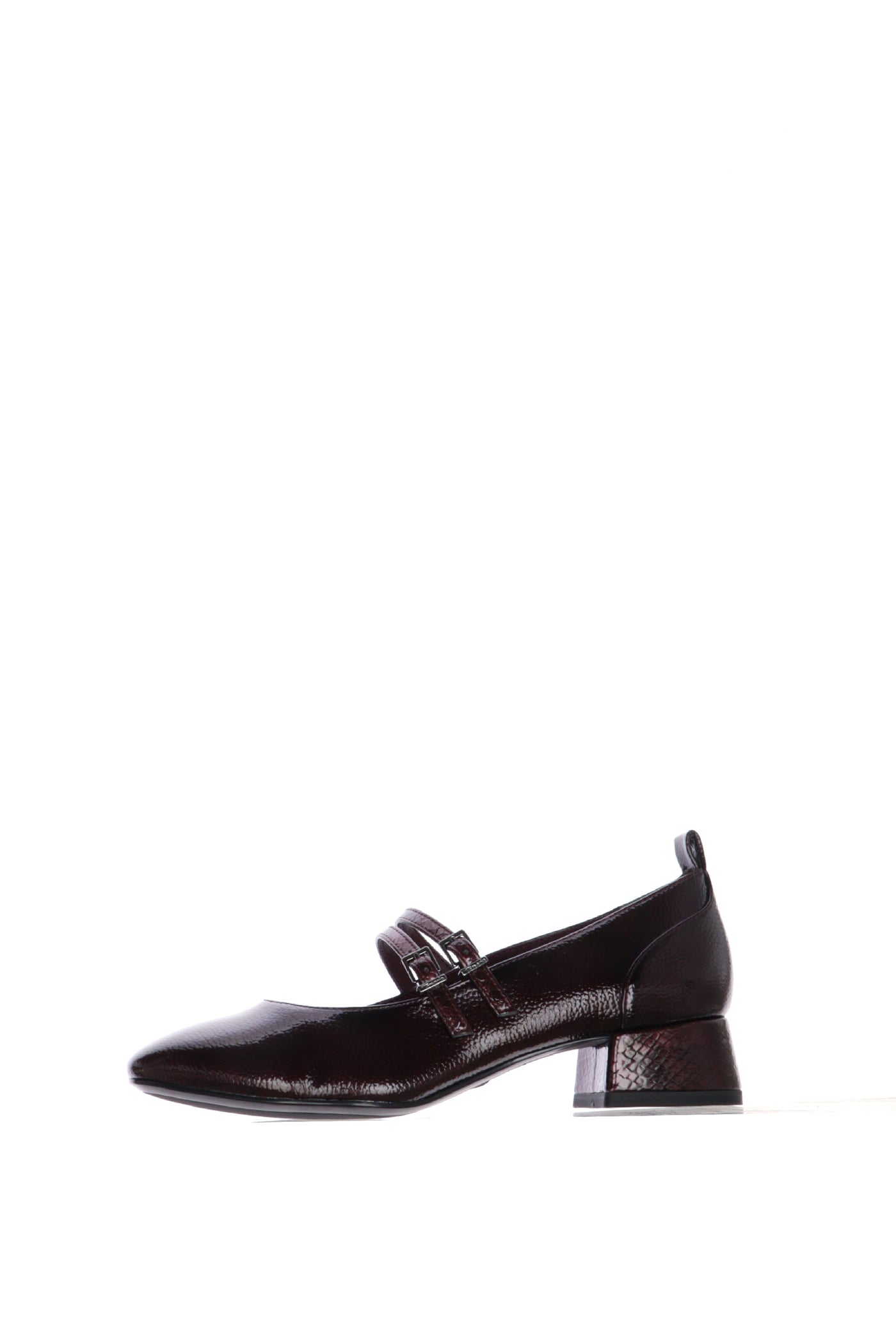 Ballerina maryjane in vernice con tacco basso Tamaris
