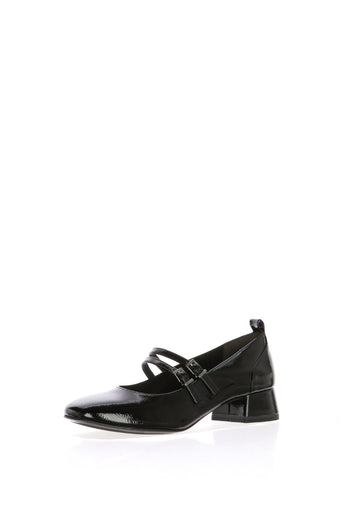 Ballerina maryjane in vernice con tacco basso Tamaris - 3