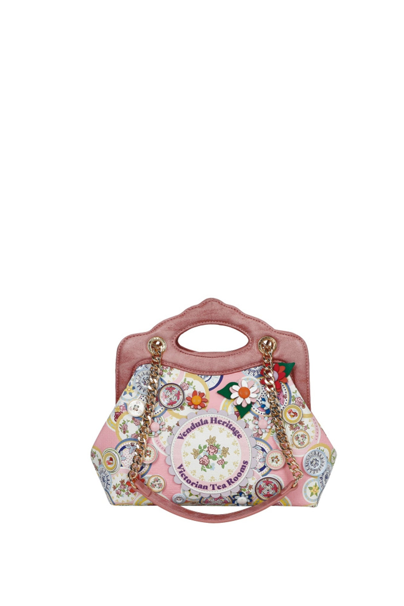 Borsa Bubble con manico decorato Vendula Heritage Victorian Tea Rooms
