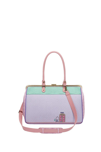Borsa Holdall con Fermaglio a Clip Sylvie The Grand Vendula Hotel - 5