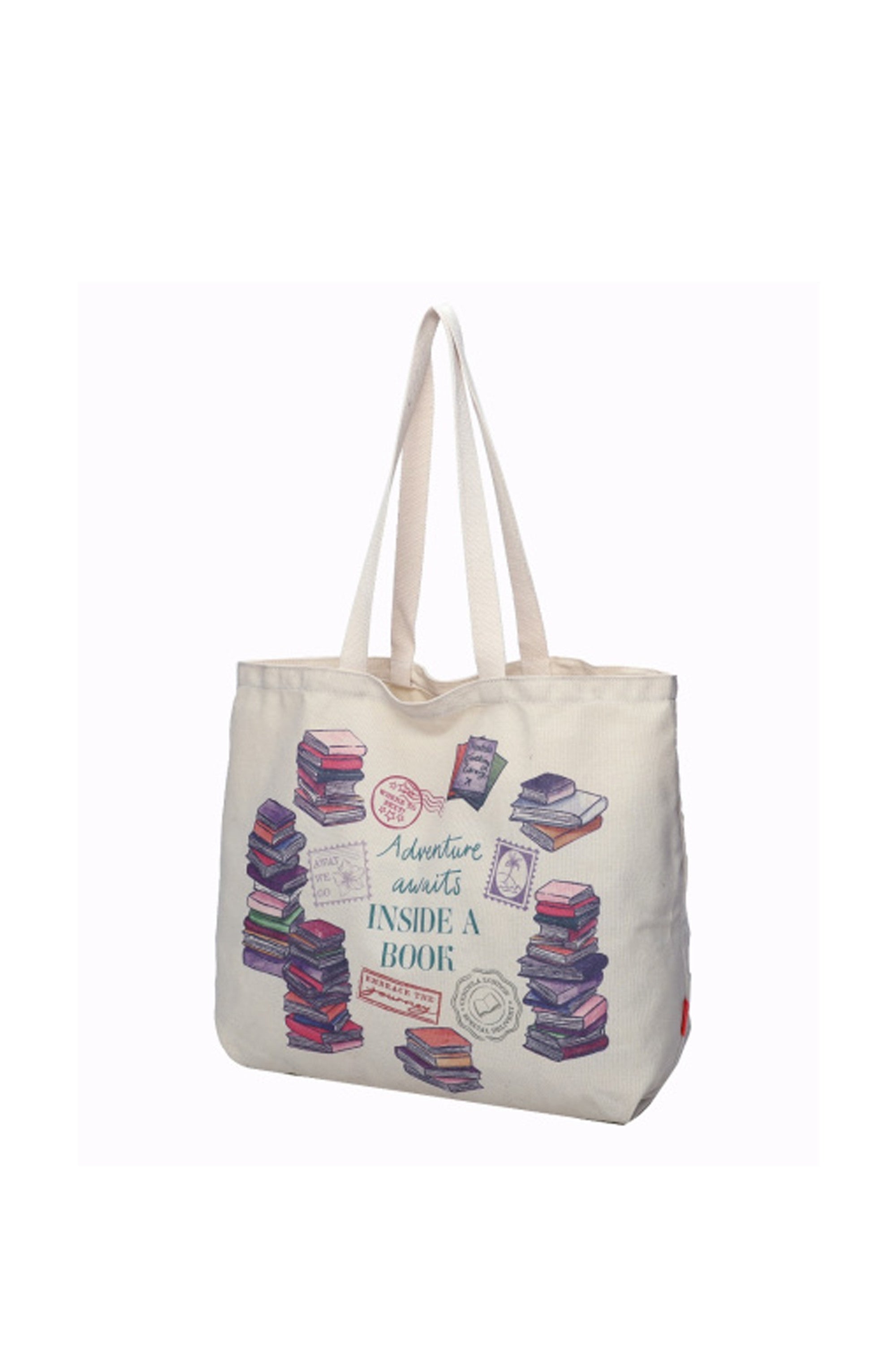 Borsa Tote ''Canvas'' Vendula Travelling Library Vendula London