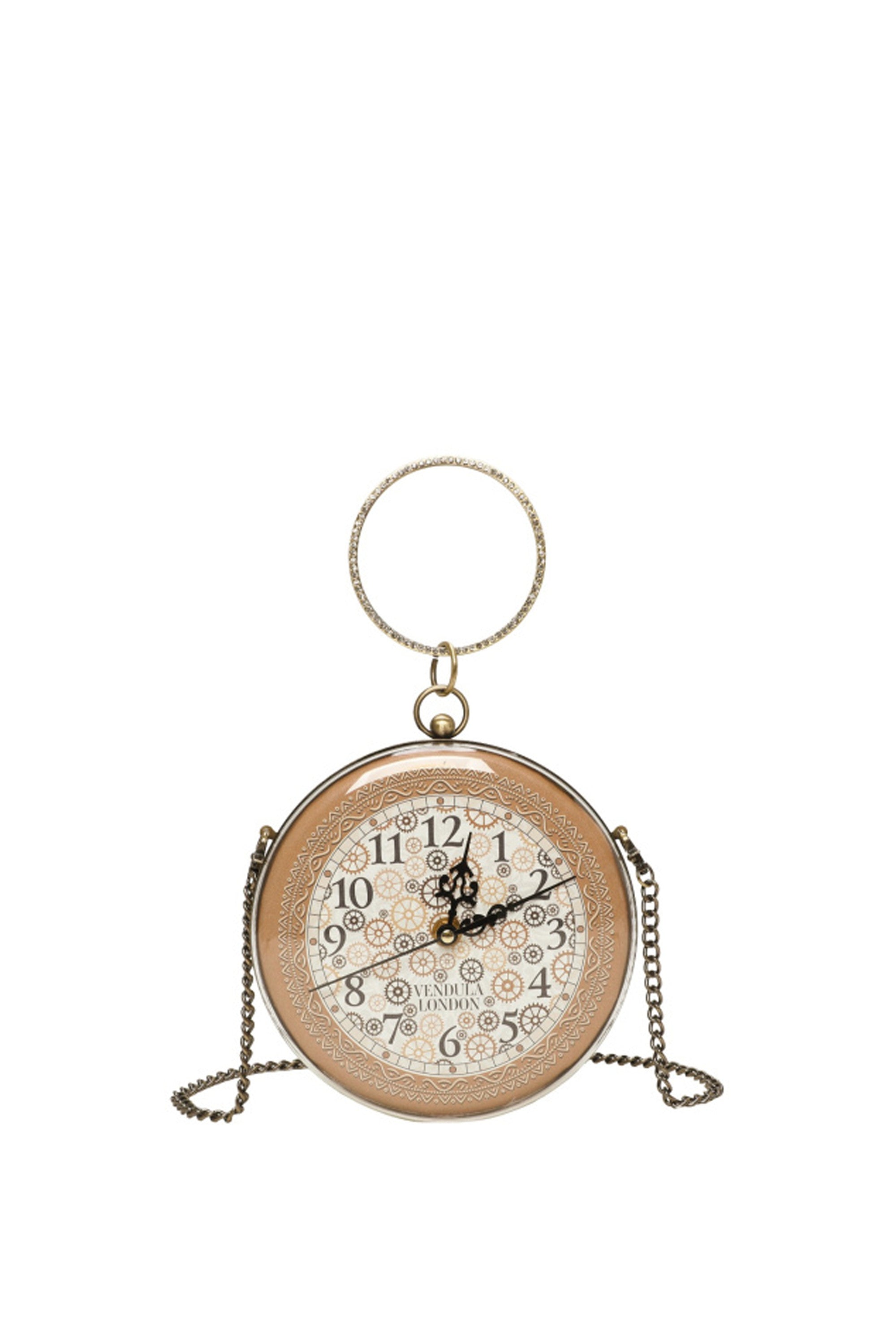 Borsa ''Pocket Watch'' Tick Tock Clock Shop Vendula London