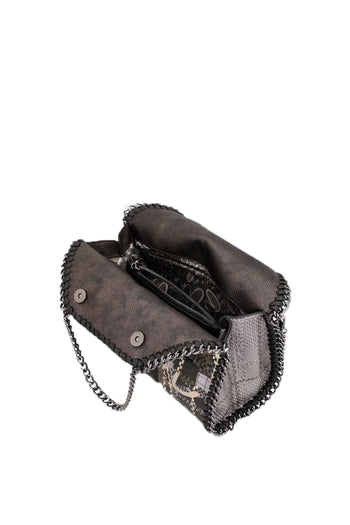 Borsa a spalla con manico in metallo Iron - 4