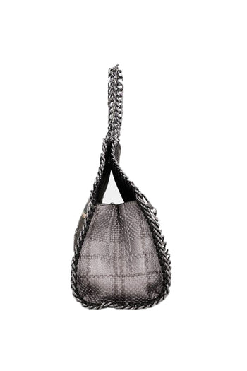 Borsa a spalla con manico in metallo Iron - 5