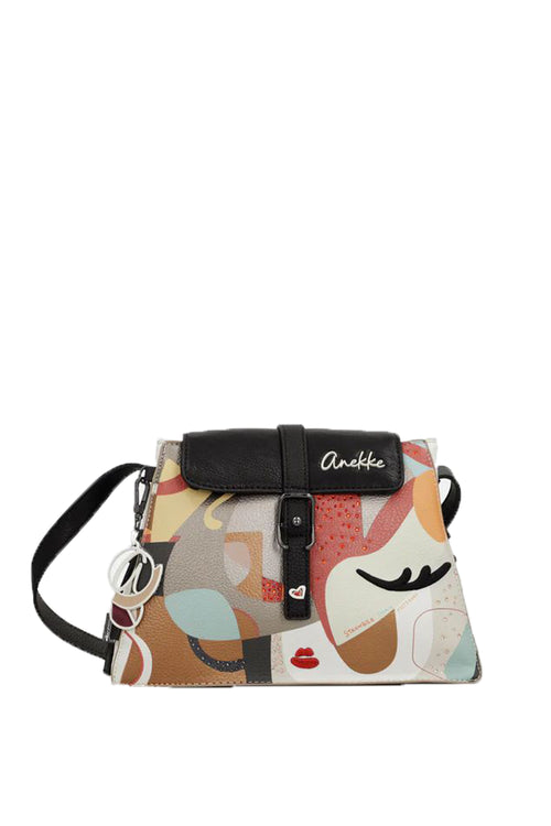 Borsa a tracolla con patta Eikon Anekke - 1