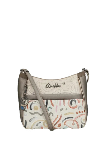 Borsa a tracolla con stampa Olympia Anekke - 3