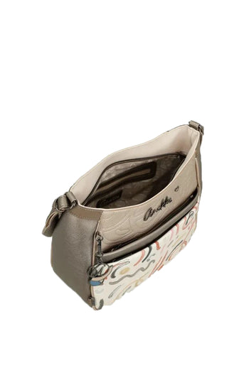 Borsa a tracolla con stampa Olympia Anekke - 6