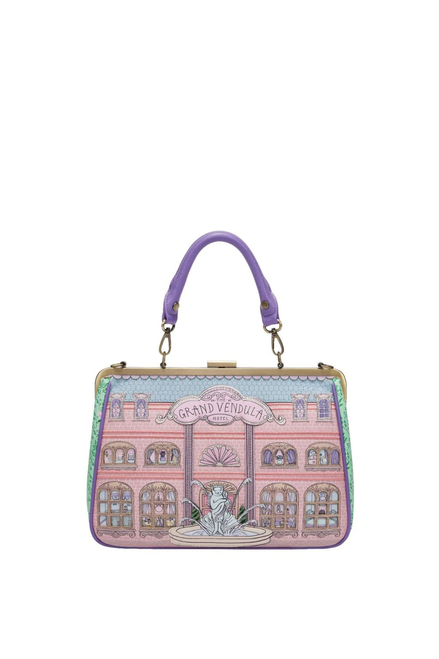 Borsa con Fermaglio a Clip Frame Willow The Grand Vendula Hotel