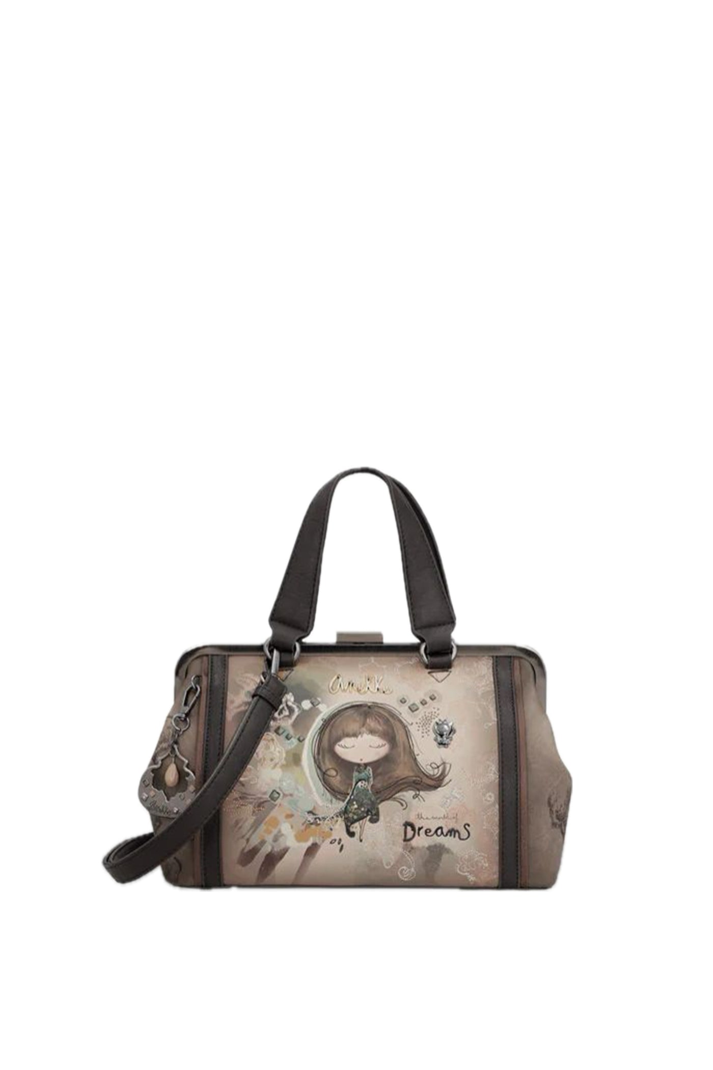 Borsa con chiusura a bacio Real Anekke