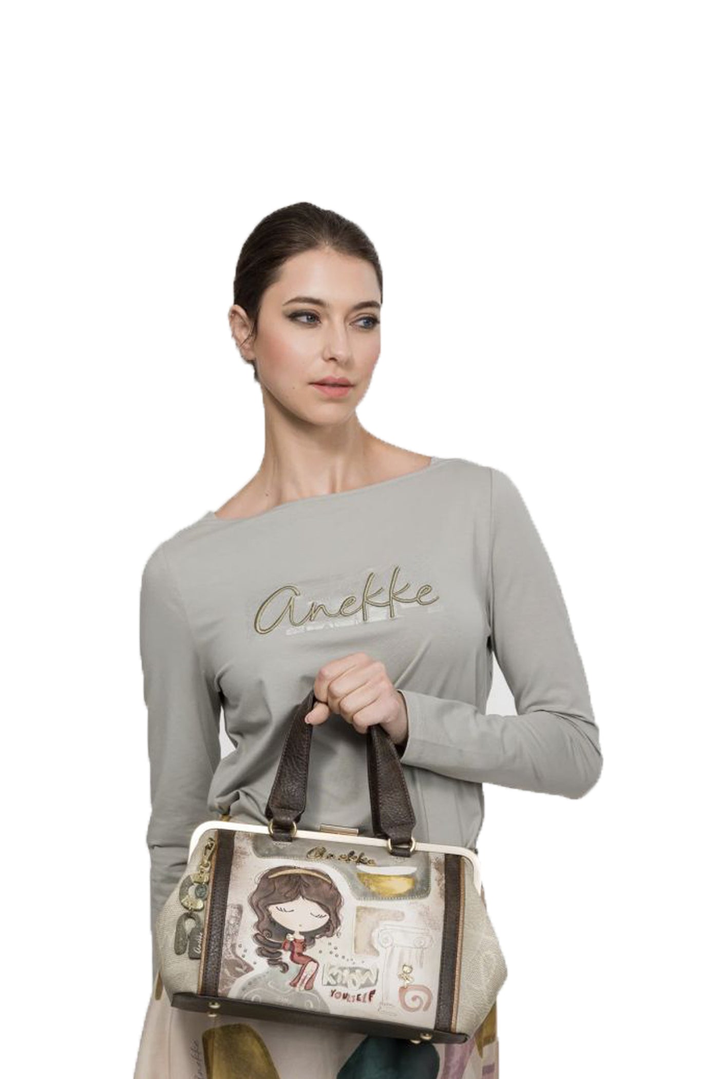 Borsa con chiusura a clip Muse Anekke 2