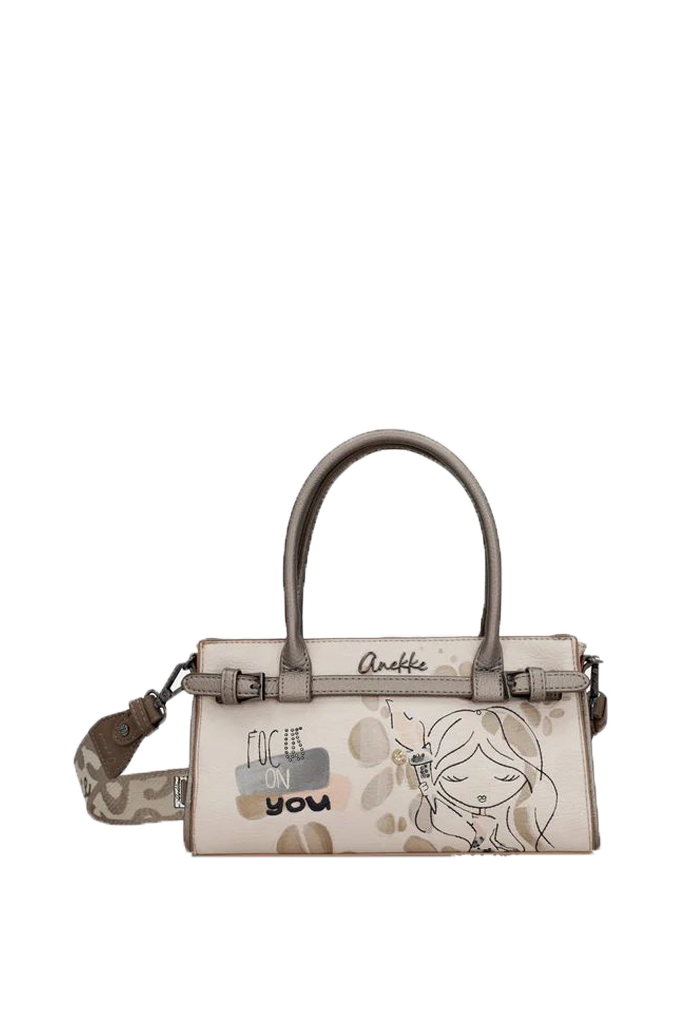 Borsa con due manici e tracolla Olympia Anekke