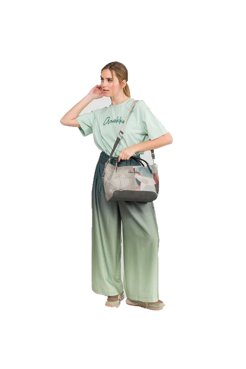 Borsa con manico corto e tracolla Auralis Anekke - 2