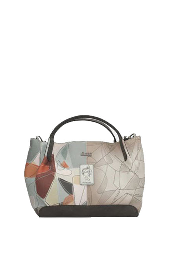 Borsa con manico corto e tracolla Auralis Anekke - 3