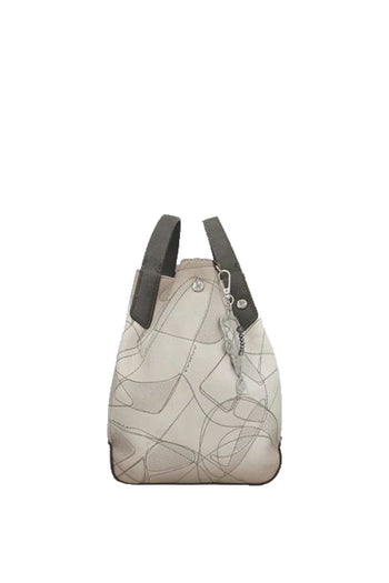 Borsa con manico corto e tracolla Auralis Anekke - 5