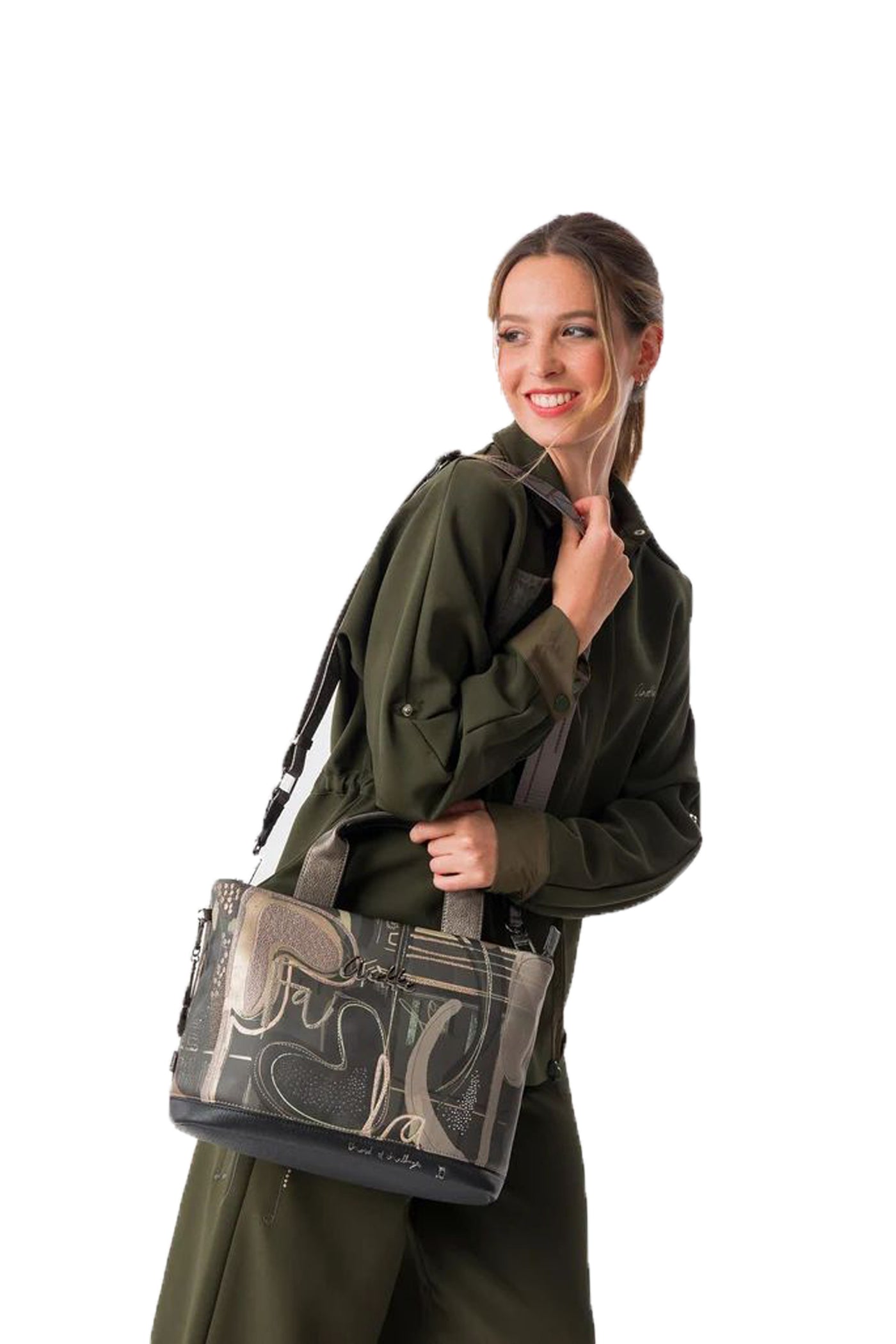 Borsa con manico corto e tracolla Melody 2