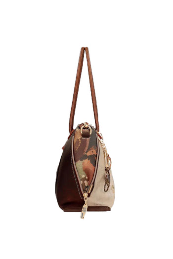 Borsa con manico corto e tracolla Tulip - 5