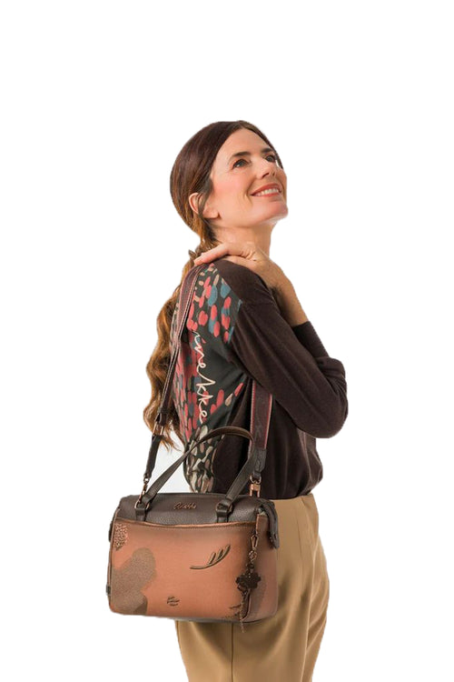 Borsa con manico corto e tracolla Voyage - 2