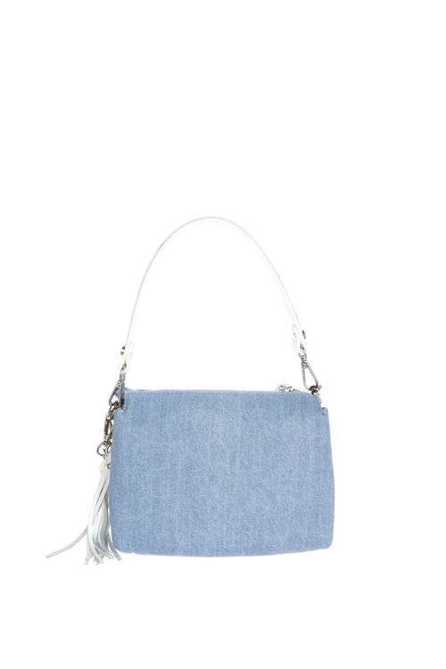Borsa in tessuto jeans Caleidos - 2