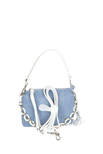 Borsa in tessuto jeans Caleidos - 5