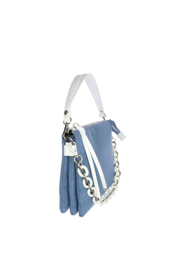 Borsa in tessuto jeans Caleidos - 4