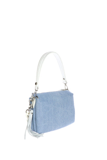 Borsa in tessuto jeans Caleidos - 3