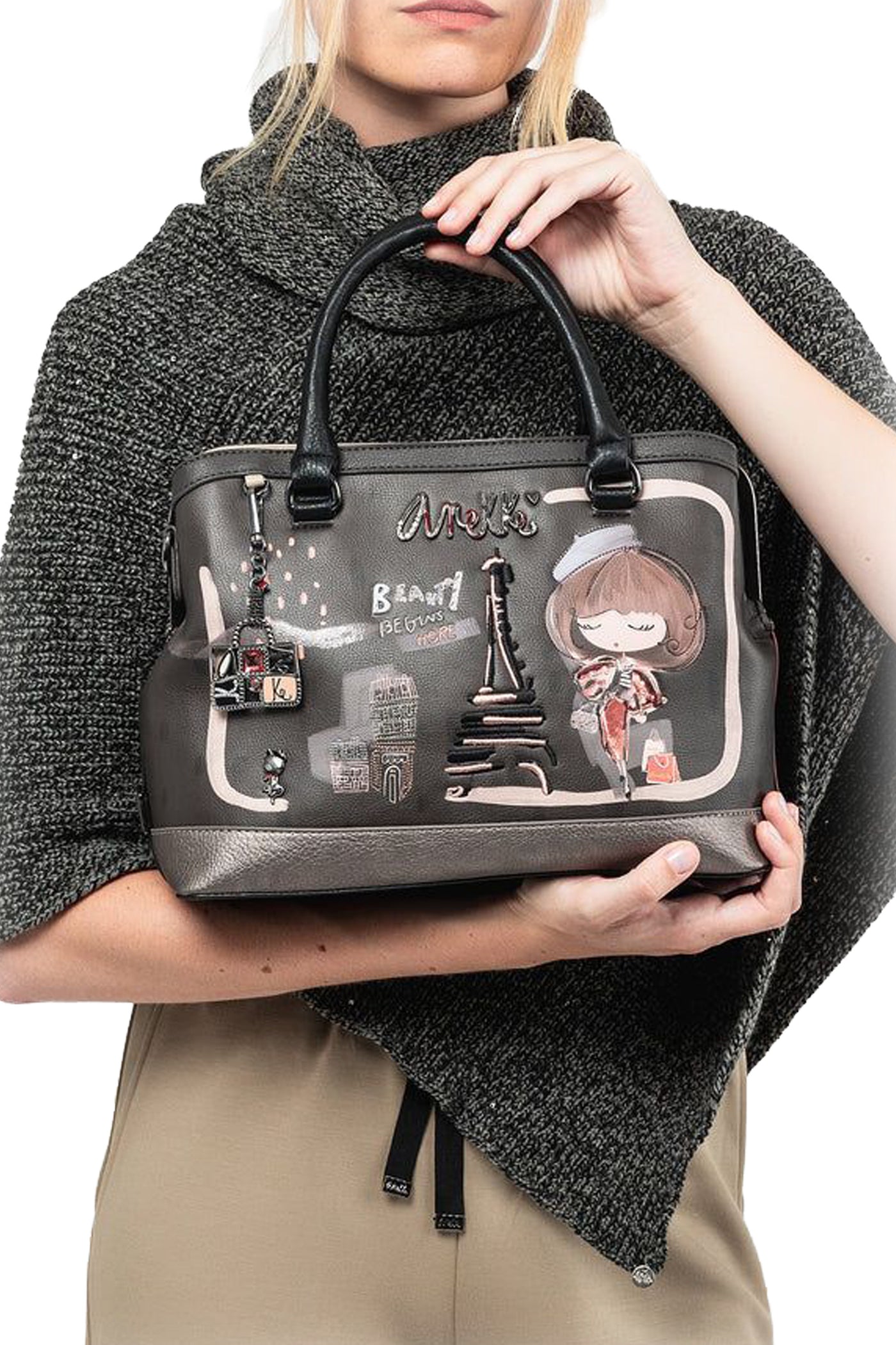 Borsa manico corto Mademoiselle Anekke 2