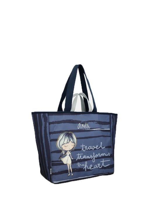 Borsa mare grande in tessuto Anekke - 1