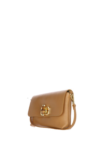 Borsa piccola in vera pelle con manico cuoio Made in Italy - 4
