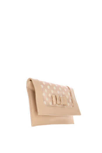 Borsa pochette rosa e nera con tracolla Melluso - 4