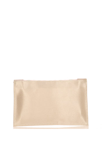 Borsa pochette rosa e nera con tracolla Melluso - 14