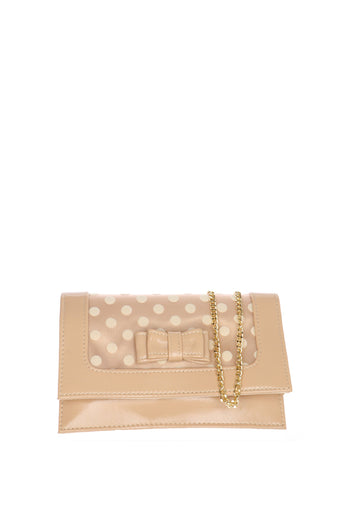 Borsa pochette rosa e nera con tracolla Melluso - 6