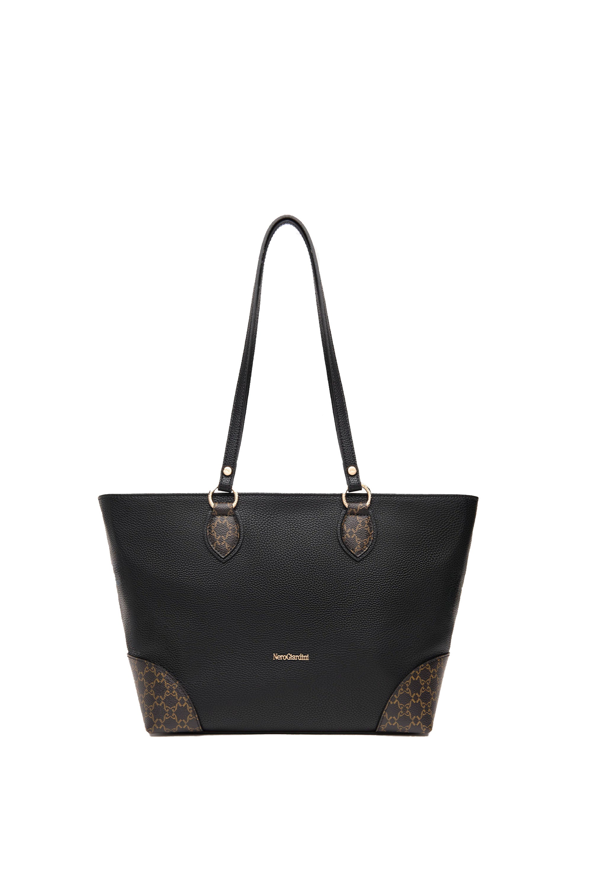 Borsa tote da donna in materiale tecnico Nero Giardini