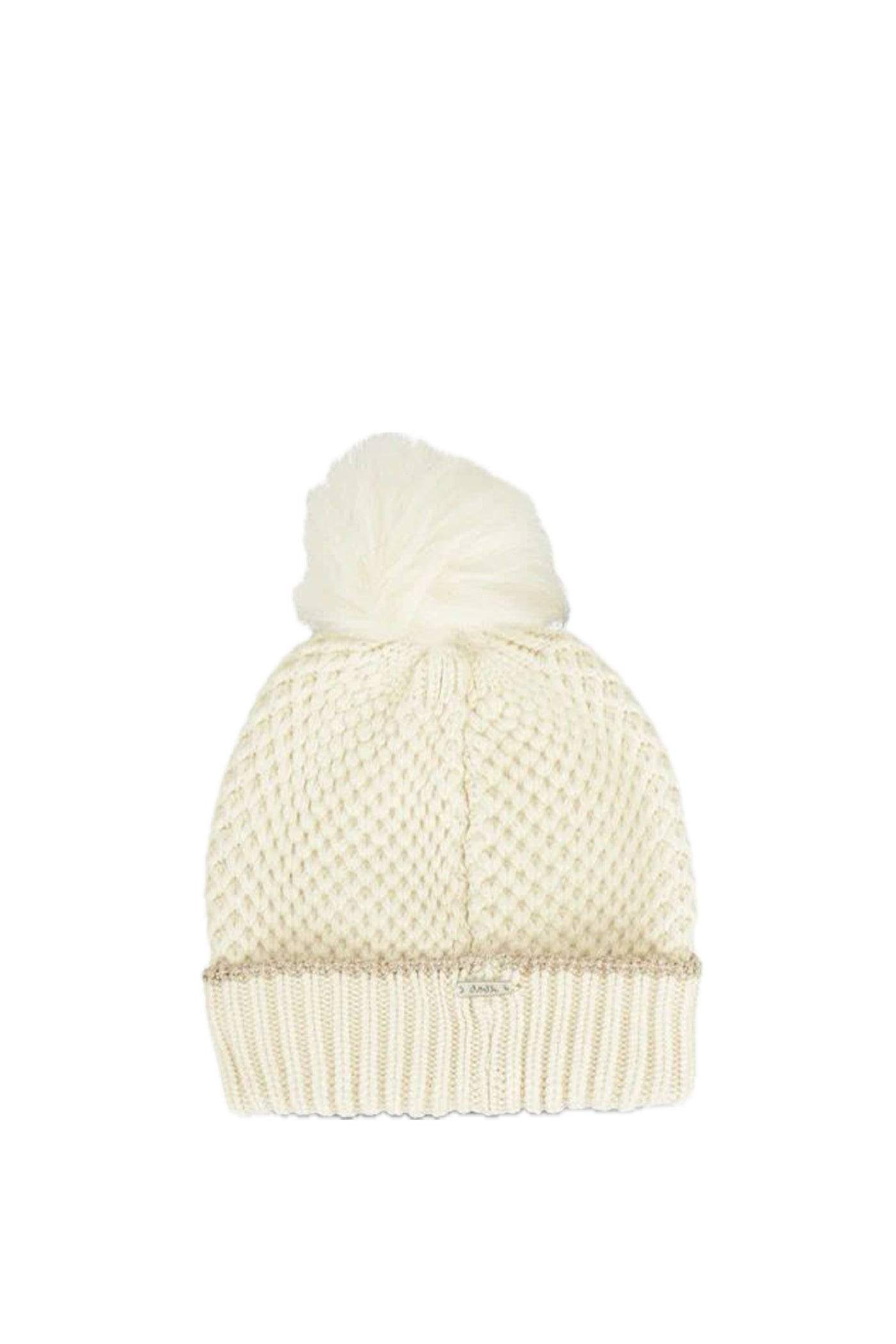 Cappello in maglia beige Anekke 2