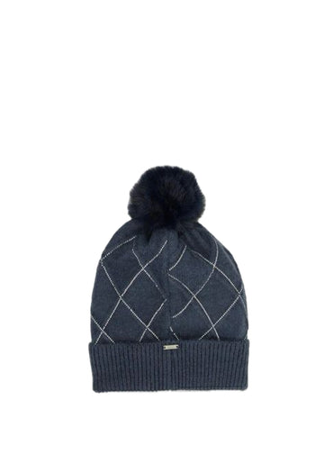 Cappello in maglia blu Anekke - 3