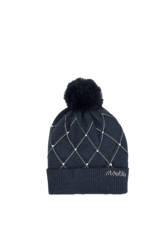 Cappello in maglia blu Anekke - 2