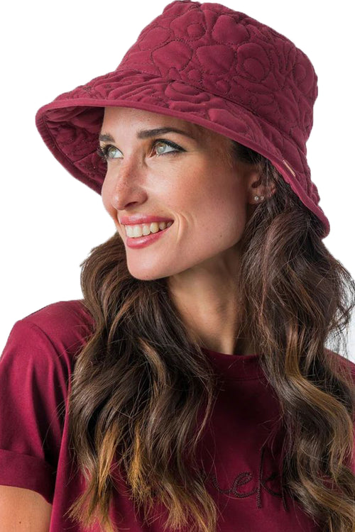 Cappello pescatore granata reversibile - 2