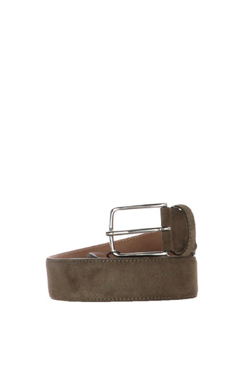 Cintura Uomo in Pelle Scamosciata Made in Italy - 3