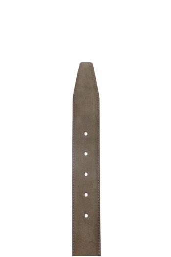 Cintura Uomo in Pelle Scamosciata Made in Italy - 7