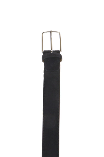 Cintura Uomo in Pelle Scamosciata Made in Italy - 6
