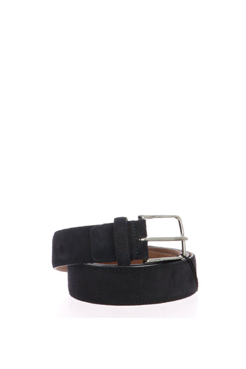 Cintura Uomo in Pelle Scamosciata Made in Italy - 4