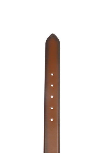 Cintura Uomo in Vera Pelle Cuoio Made in Italy - 4