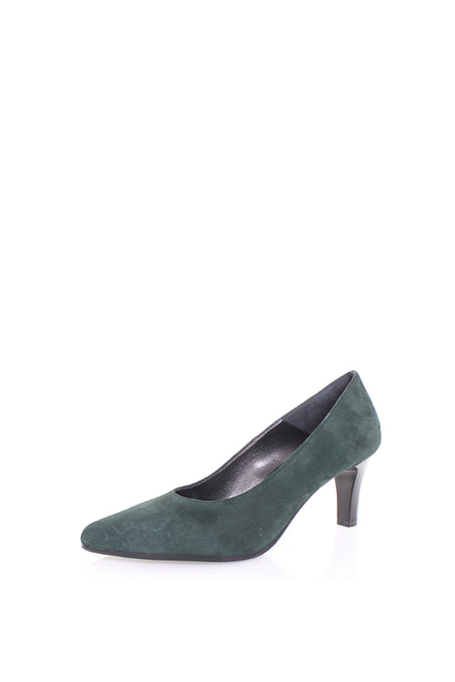 Decolletè camoscio verde Soffice Sogno - 2