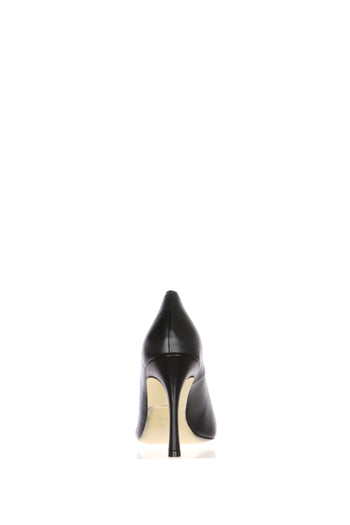 Decolletè elegante in pelle nero tacco alto Melluso - 5