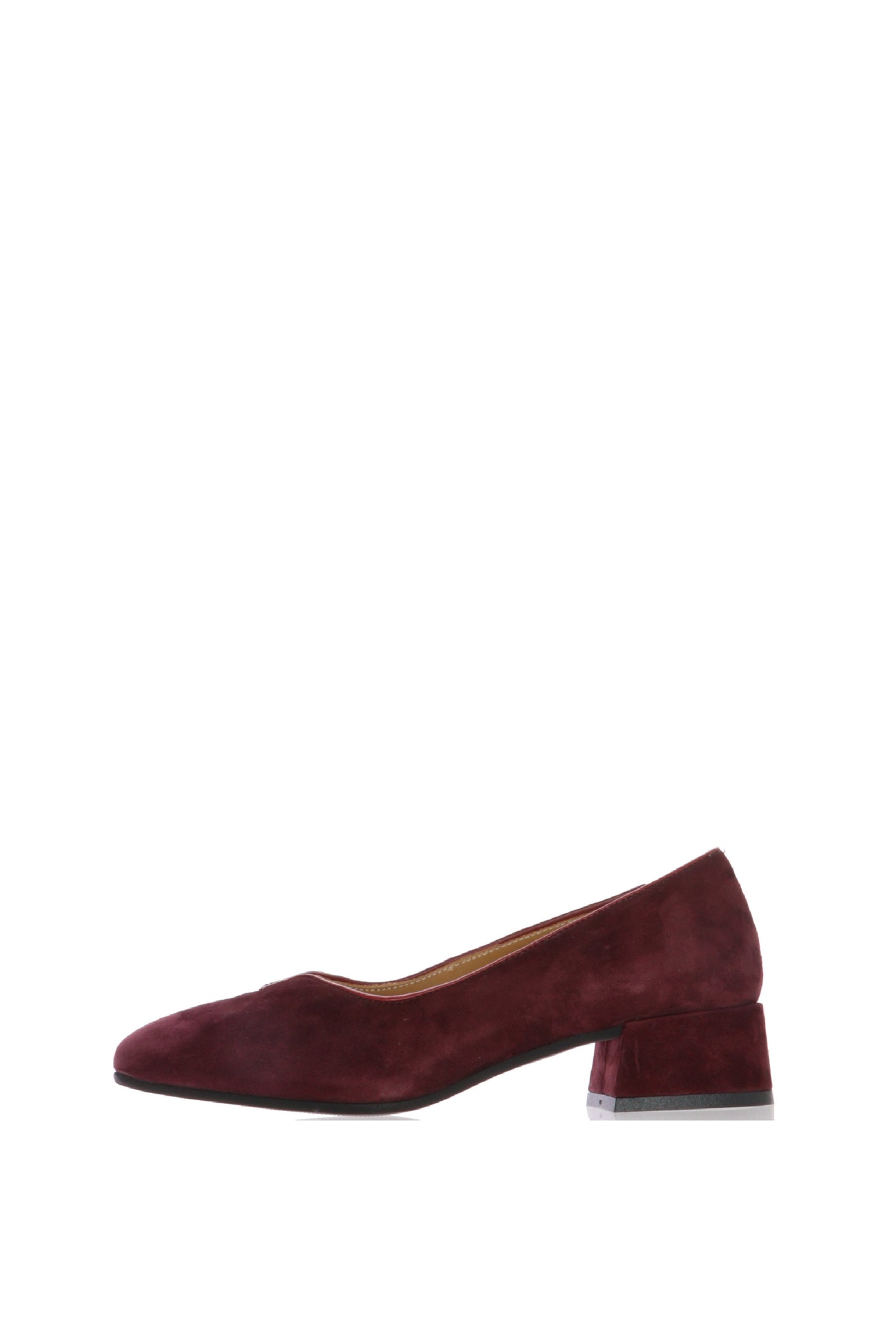 Decolletè in camoscio nero con tacco basso Soffice Sogno 2