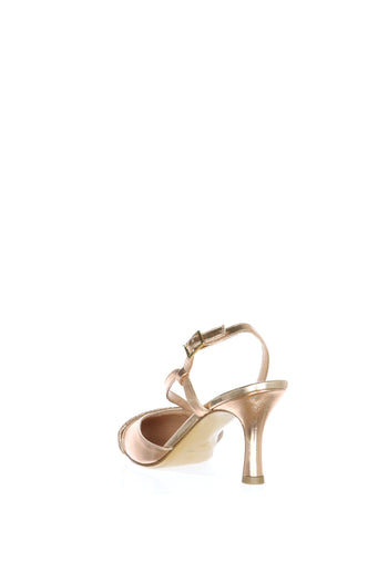 Slingback gioiello in pelle laminata Soffice Sogno - 4